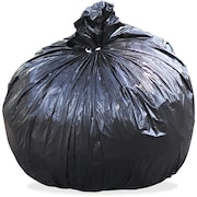 STOUT 45 gal Trash Bags, 1.50 mil (38 Micron), Black W/Brown, 100 PK STOT4048B15